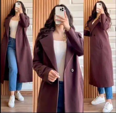 Classic Long Wool Coat