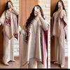 Ethnic Chic Winter Poncho Set