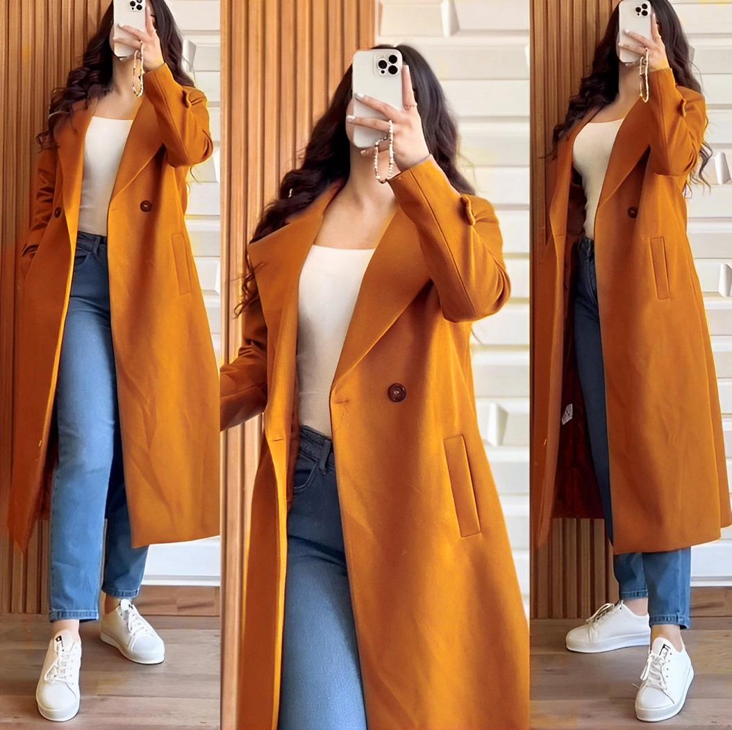 Classic Long Wool Coat