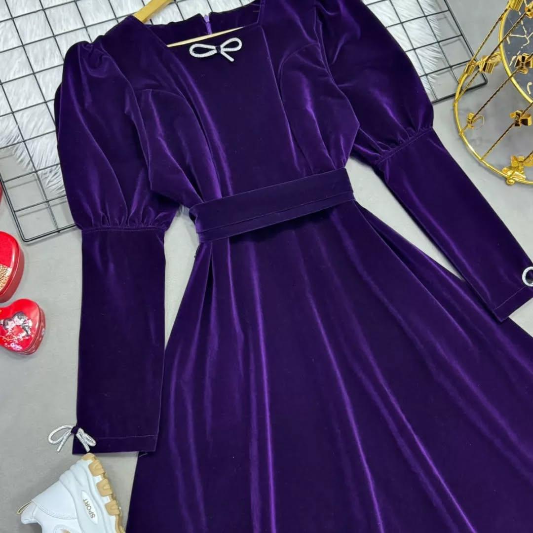 Velvet Modest Maxi – Elegant & Comfortable