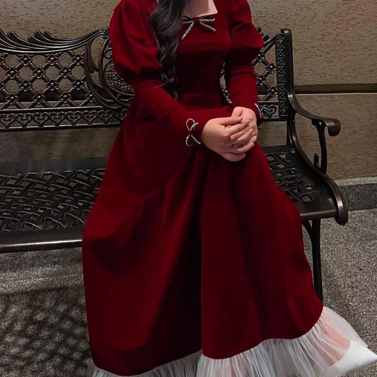 Velvet Modest Maxi – Elegant & Comfortable