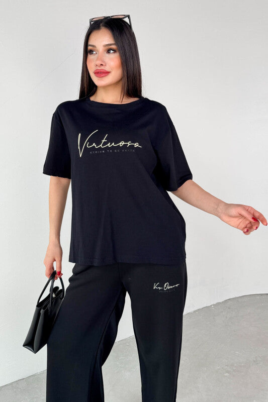 Korean Jersey Trouser Shirt