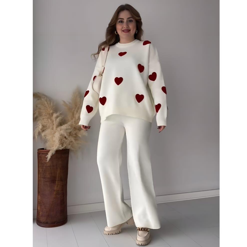 Sweetheart Cozy Sweatshirt with trouser