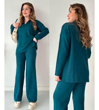 Mocha Cozy Knit Co-Ord Set - We Wears