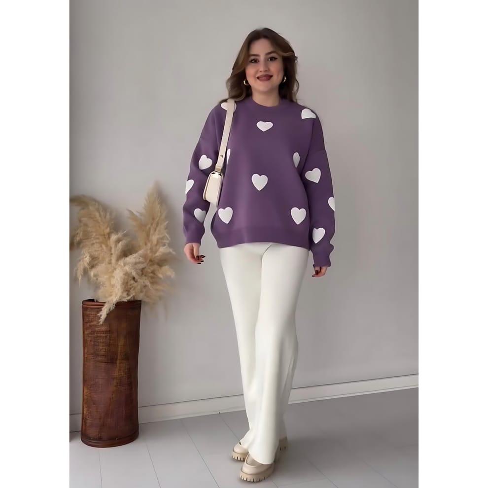Sweetheart Cozy Sweatshirt with trouser - We Wears