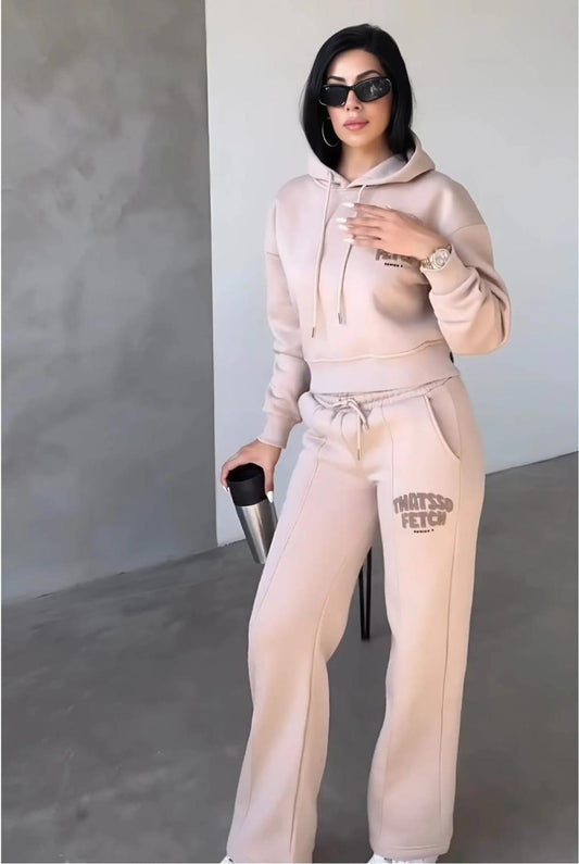 Essential Comfort Winter Tracksuit – Hoodie & Jogger Set