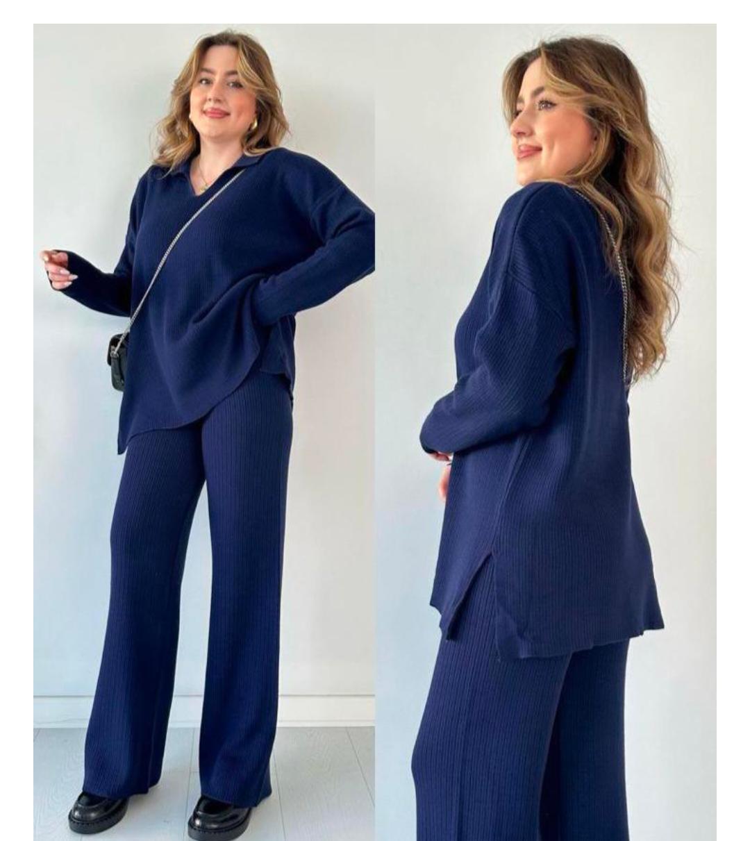 Mocha Cozy Knit Co-Ord Set