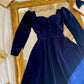 Velvet Elegance Winter Dress