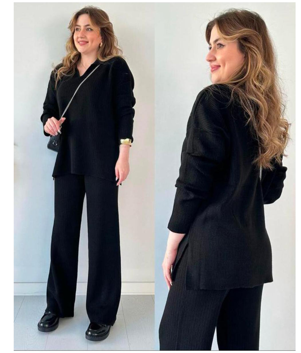 Mocha Cozy Knit Co-Ord Set - We Wears