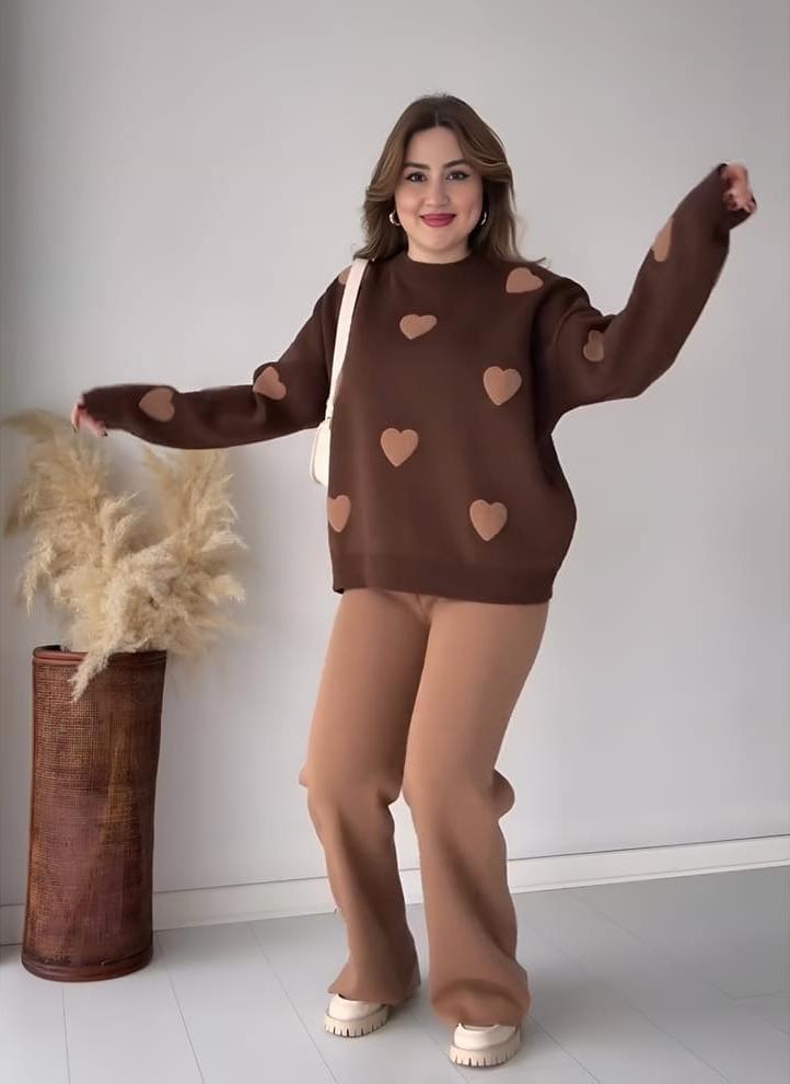 Sweetheart Cozy Sweatshirt with trouser - We Wears