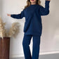 Urban Luxe Cozy Co-ord Set with Bag