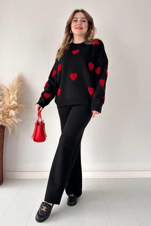 Sweetheart Cozy Sweatshirt with trouser