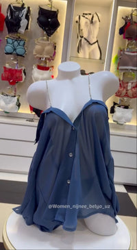 Finley Two Piece Sheer Lingerie - We Wears