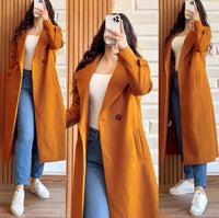 Classic Long Wool Coat - We Wears