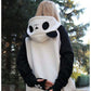 Cozy Panda Fleece Hoodie – Warm & Comfy