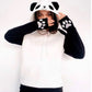 Cozy Panda Fleece Hoodie – Warm & Comfy
