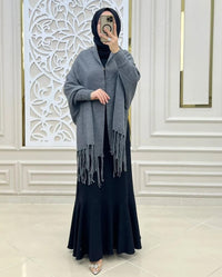 FreeFlow Fleece Poncho style Shawl - We Wears