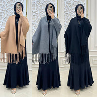 FreeFlow Fleece Poncho style Shawl - We Wears