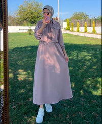 Long Frock With Zipper Jacket - Comfortable, soft & durable fabric - We Wears