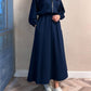 Long Frock With Zipper Jacket - Comfortable, soft & durable fabric