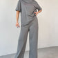 Korean Jersey Trouser Shirt