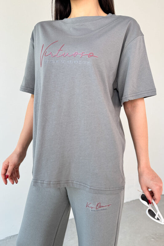 Korean Jersey Trouser Shirt