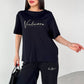 Korean Jersey Trouser Shirt