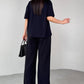 Korean Jersey Trouser Shirt
