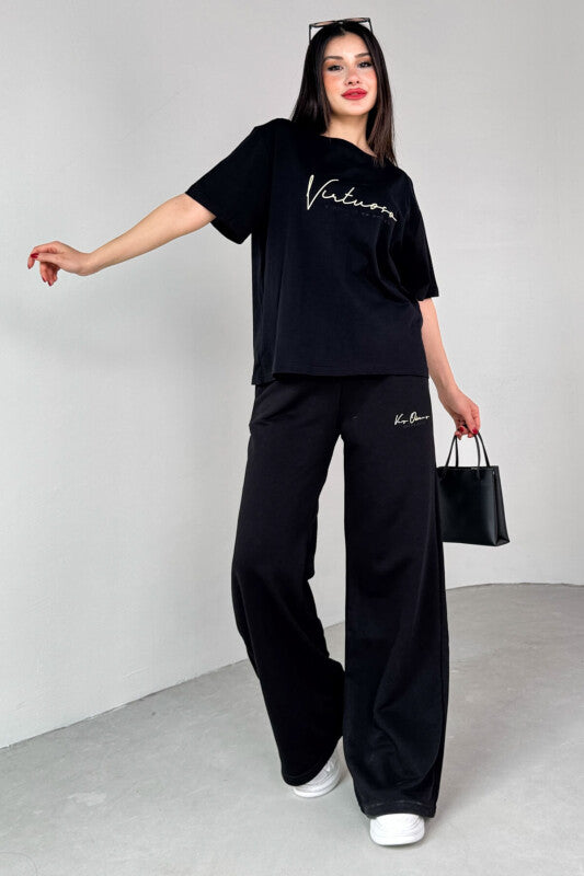 Korean Jersey Trouser Shirt