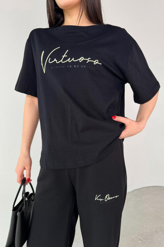 Korean Jersey Trouser Shirt