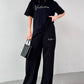 Korean Jersey Trouser Shirt
