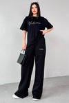 Korean Jersey Trouser Shirt
