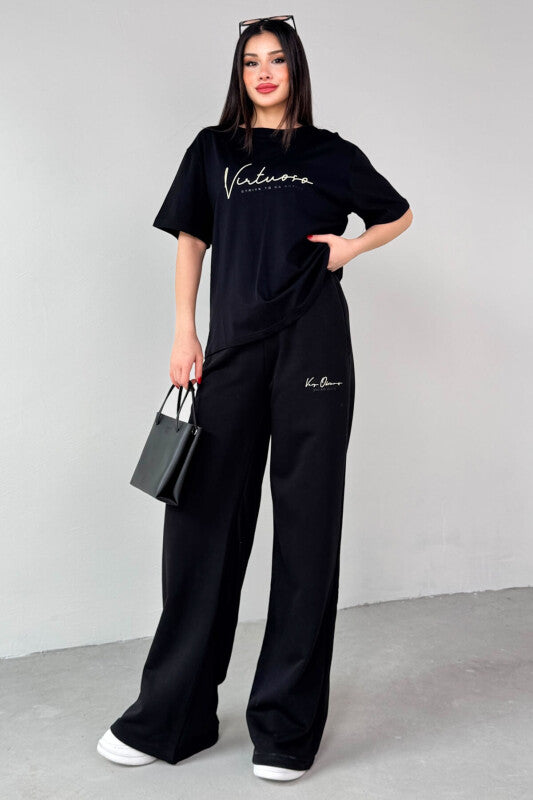 Korean Jersey Trouser Shirt
