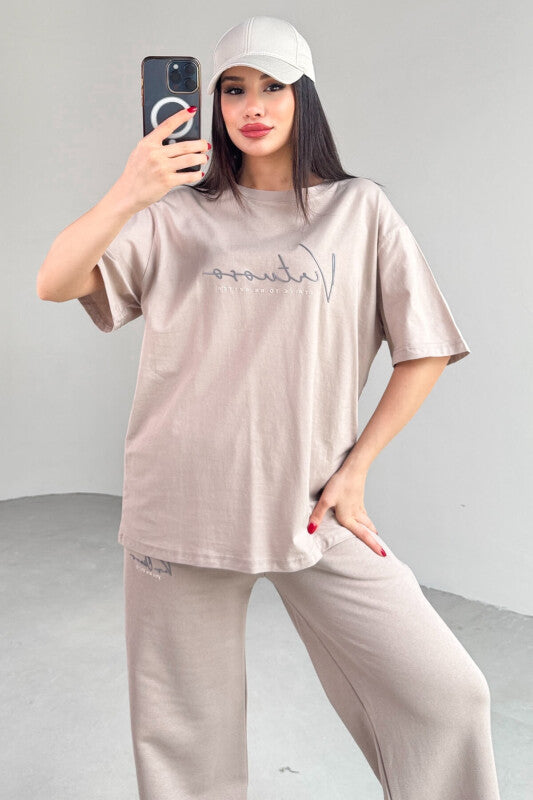 Korean Jersey Trouser Shirt