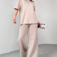Korean Jersey Trouser Shirt