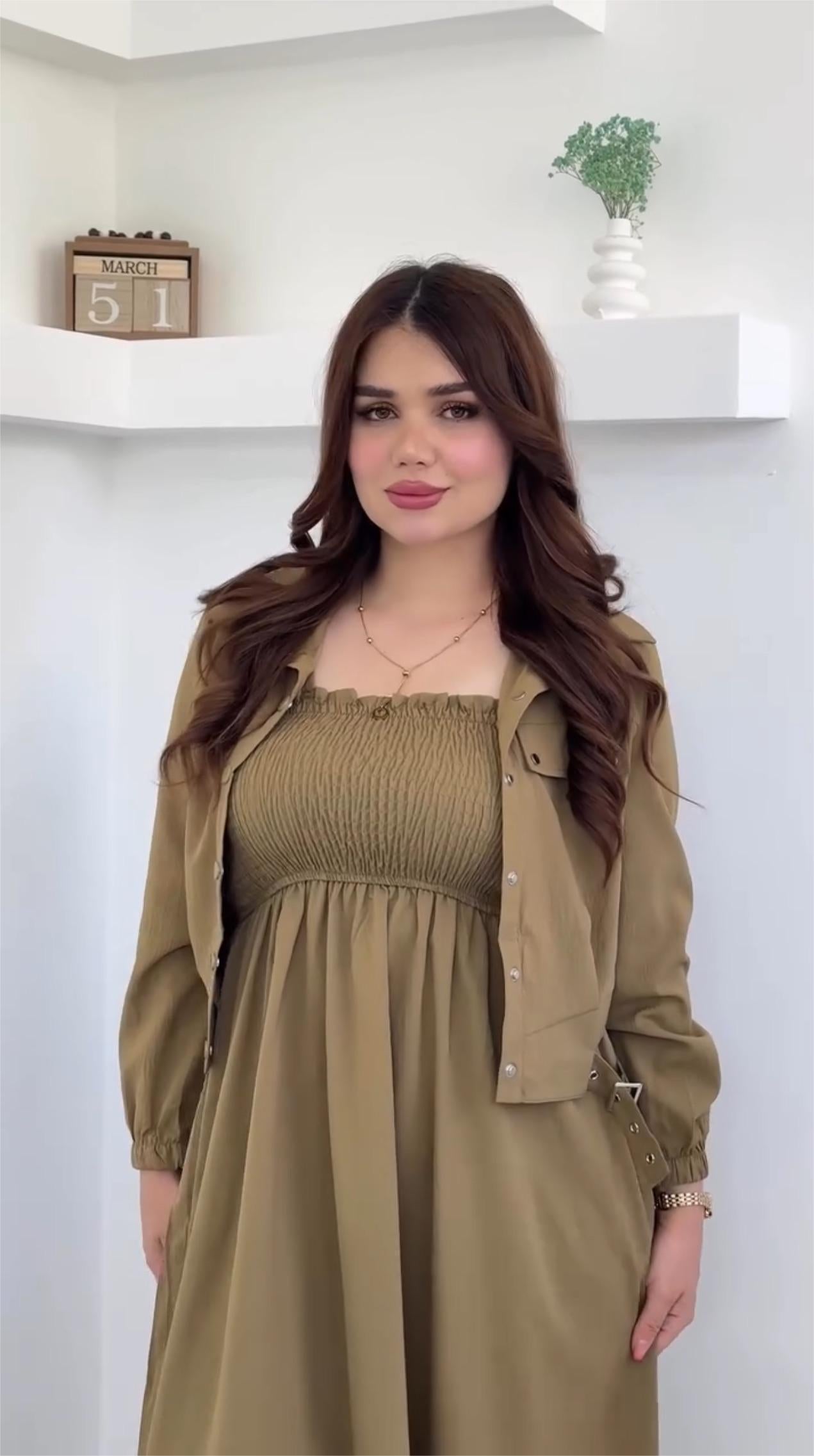 Elegant Frock with Coati