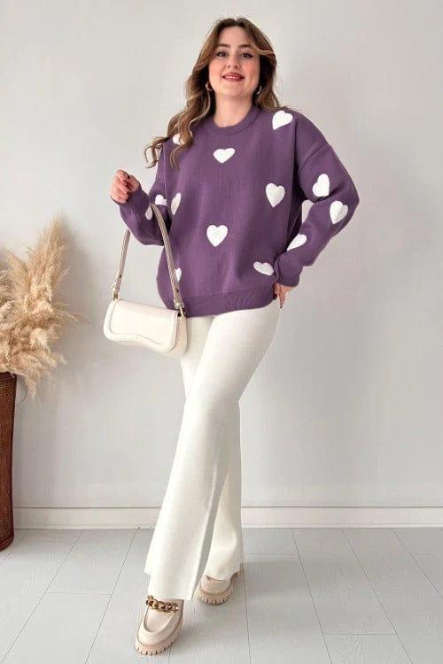 Sweetheart Cozy Sweatshirt with trouser