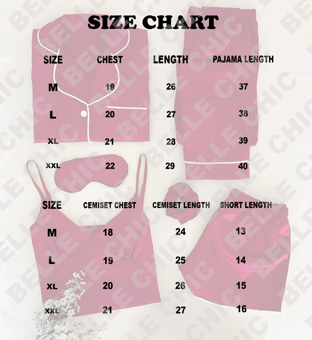 6 in 1 Silk Set - We Wears